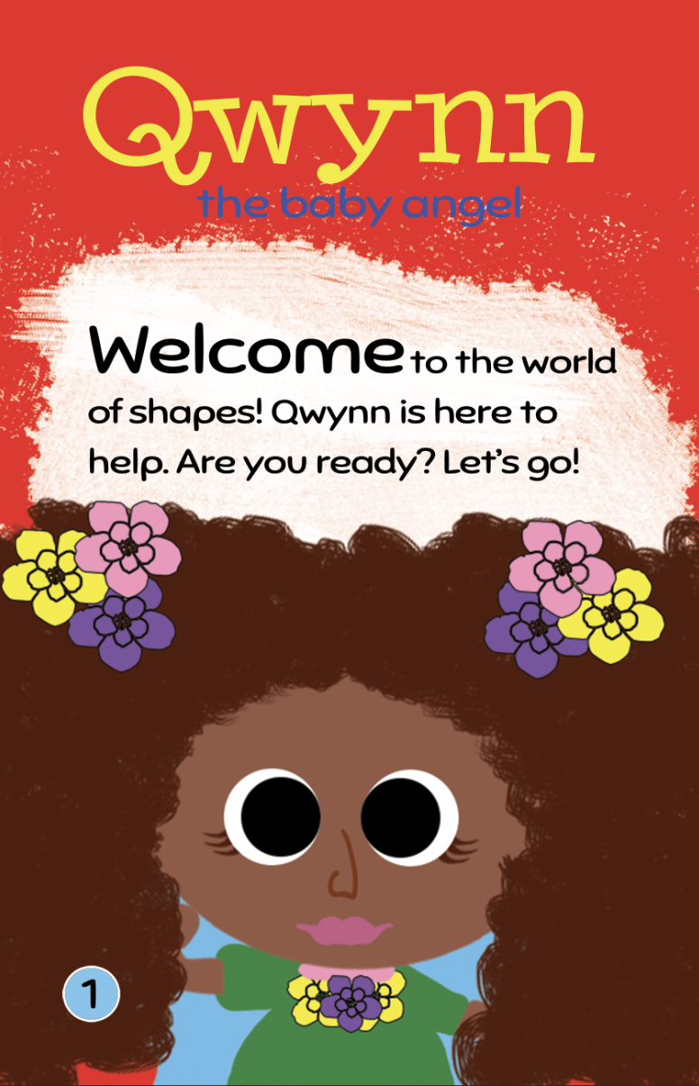 Qwynn The Baby angel Book Welcome Page.png