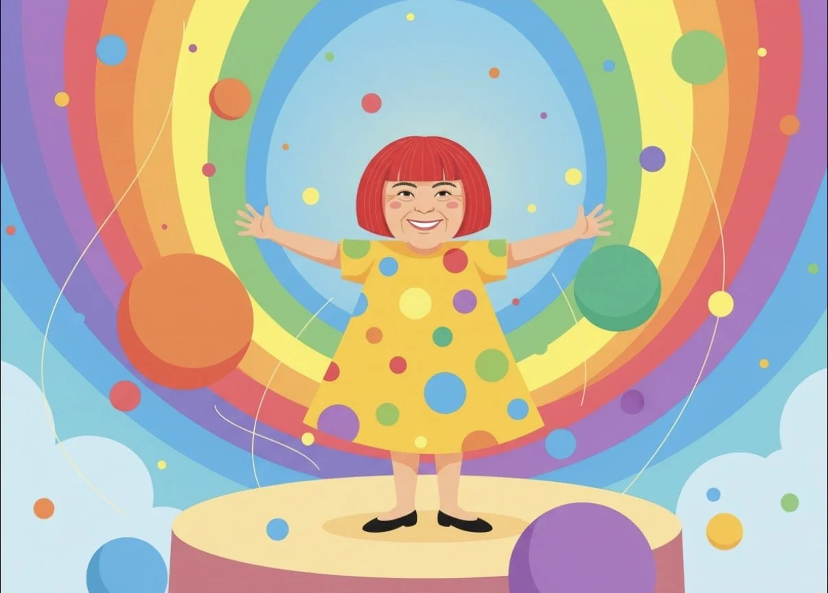 The Polka Dot Queen - Inspired by Yayoi Kusama -  Complete License Product