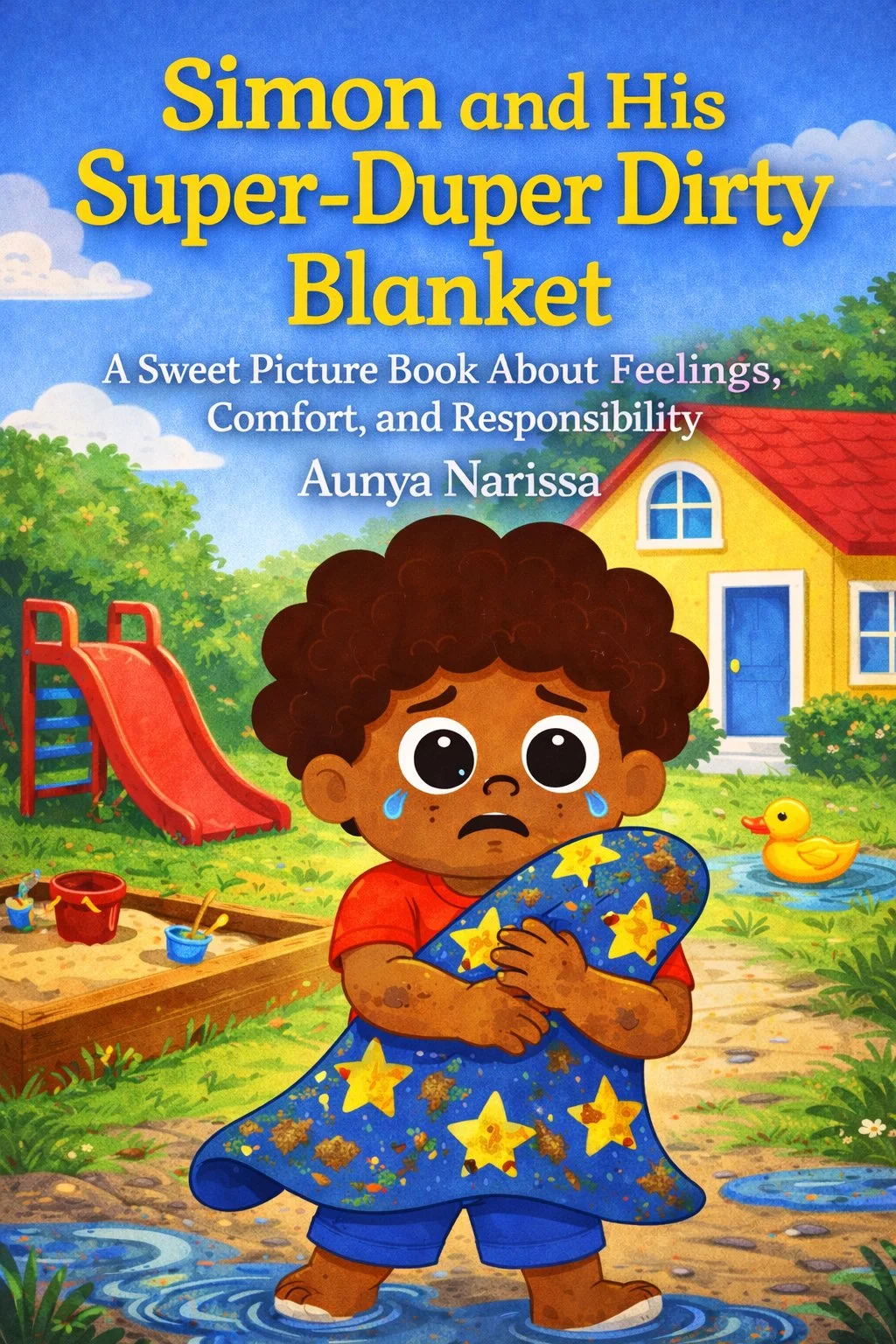Simon and His Super-Duper Dirty Blanket – A Children’s Picture Book About Feelings, Responsibility & Letting Go of Comfort Objects