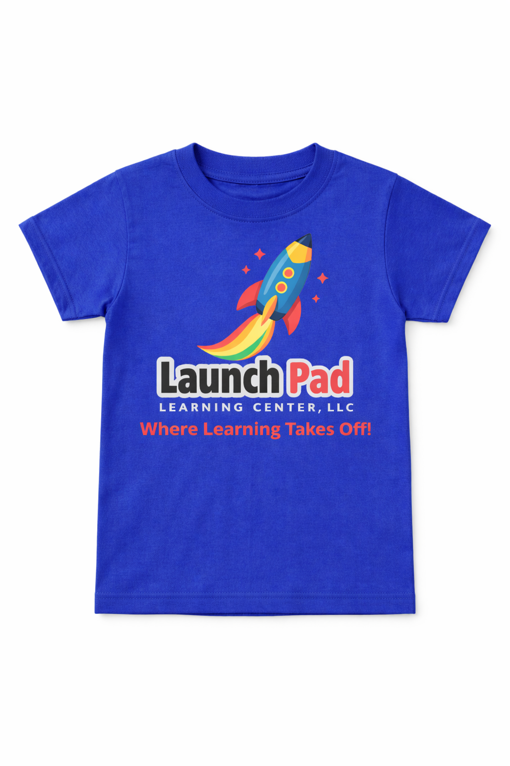 Youth Unisex Heavy Cotton T-Shirt – Royal Blue