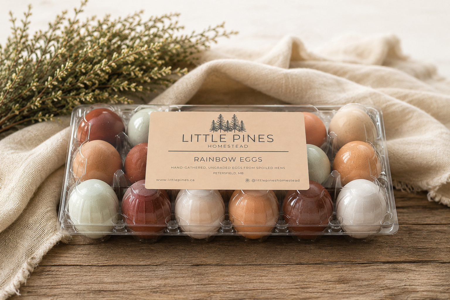 RAINBOW EGGS - 18pk