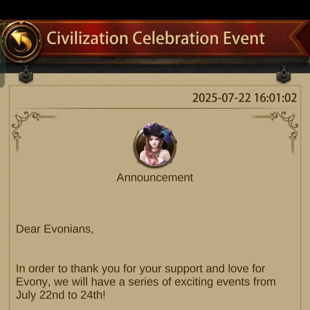 Civilization Celebration Event