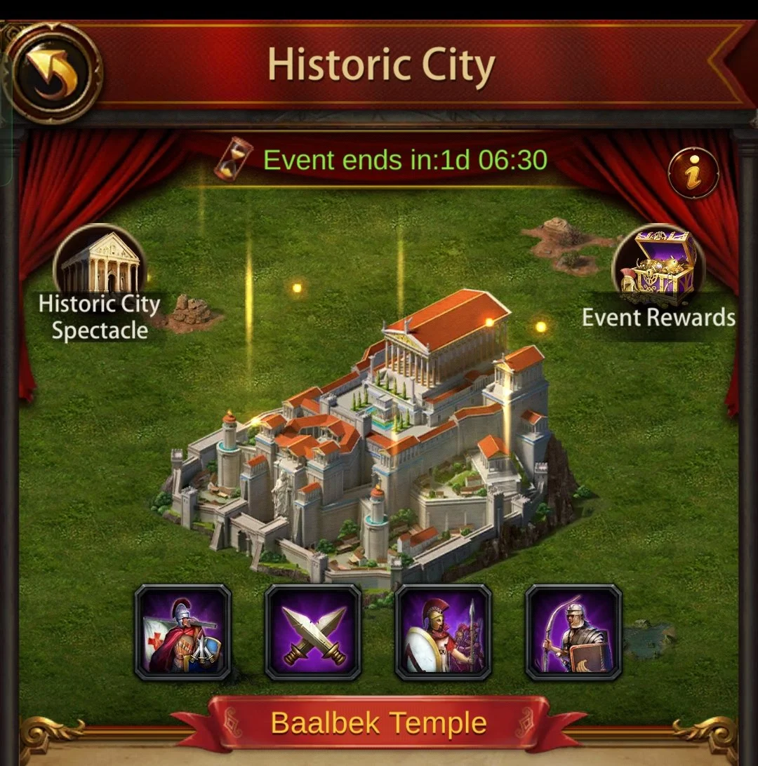 The new powerful Historic City - Baalbek Temple is coming!
