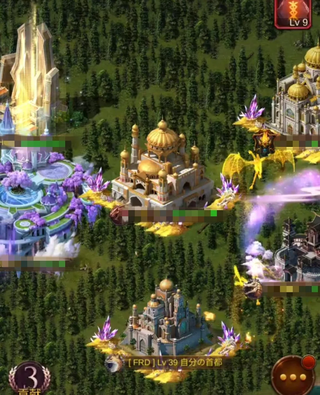 エボニー攻略ガイド｜イベント｜フン族の侵攻｜戦闘｜フン族との戦闘画面が表示されている。