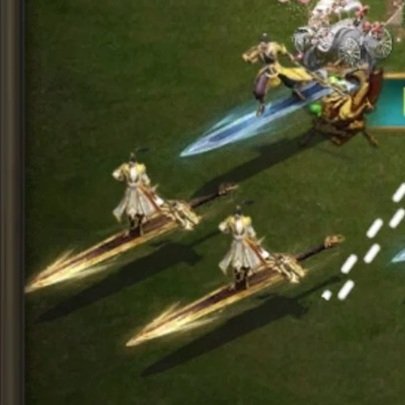 行軍エフェクト：御剣