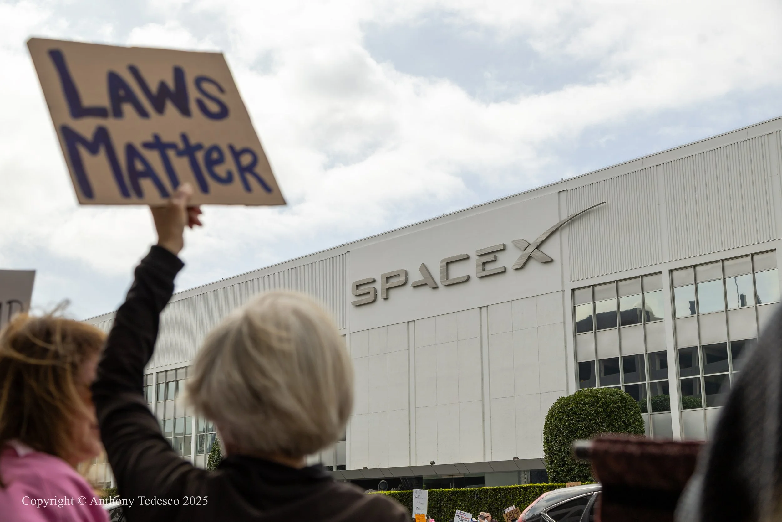 Space X Protest