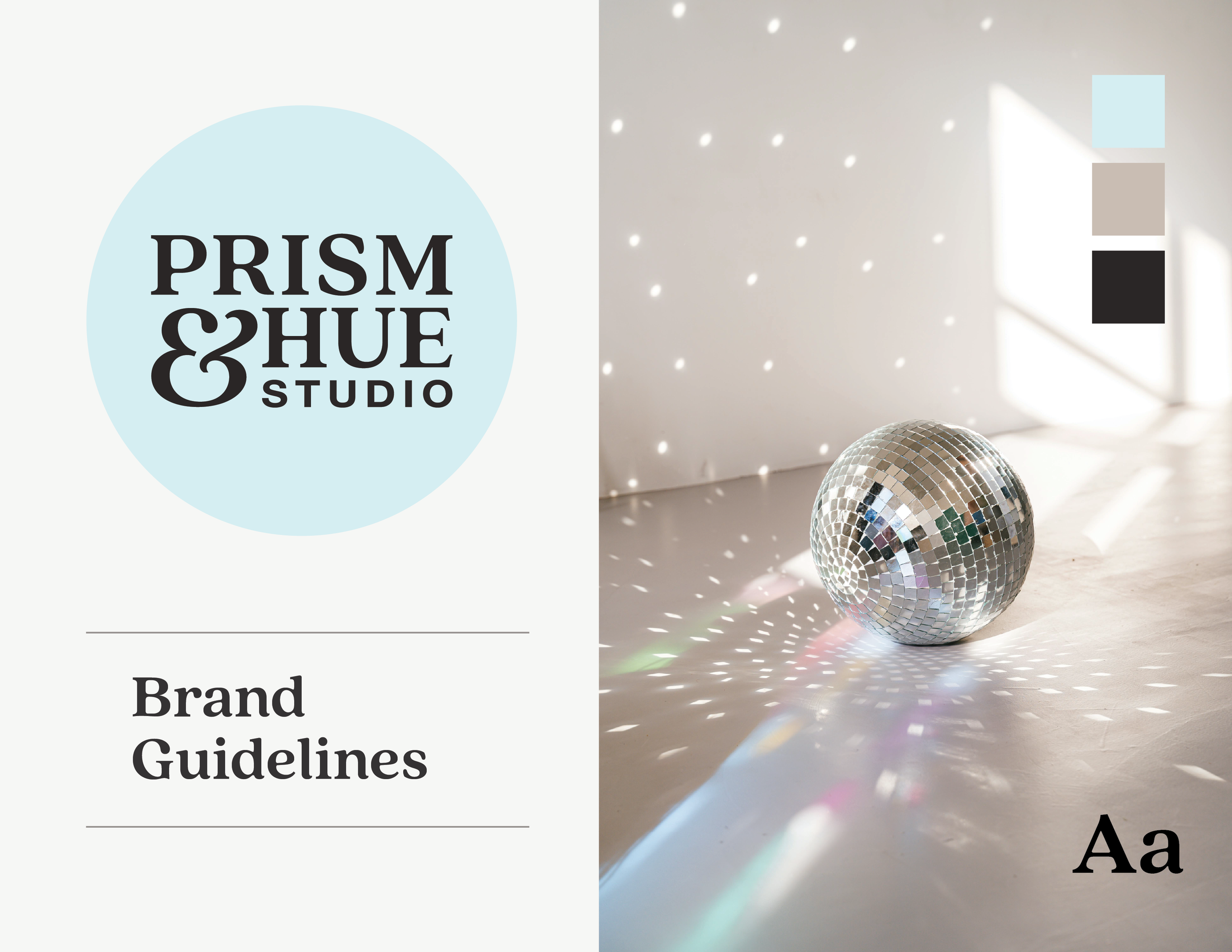 Brand Guidelines: Prism & Hue Studio