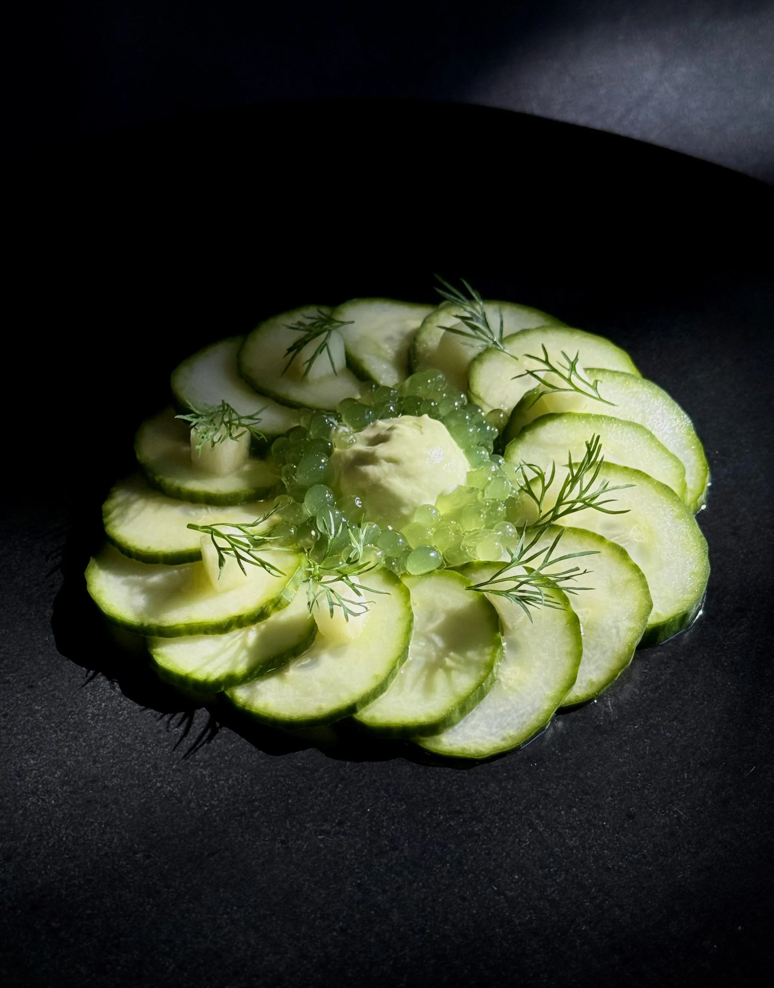 cucumber carpaccio