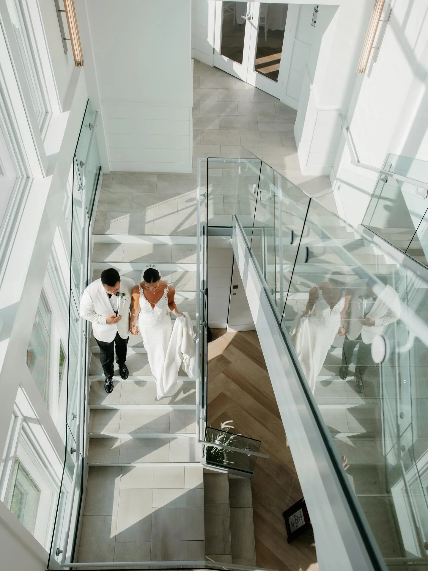 These two have our hearts forever. Such a magical, sun-drenched day with the perfect seaside backdrop and more love than you could measure. 🥹

Vendors:
Photos: @the_gowans 
Videography: @adamquinlanfilms 
Venue: @wychmereevents 
Beauty: @michellesha