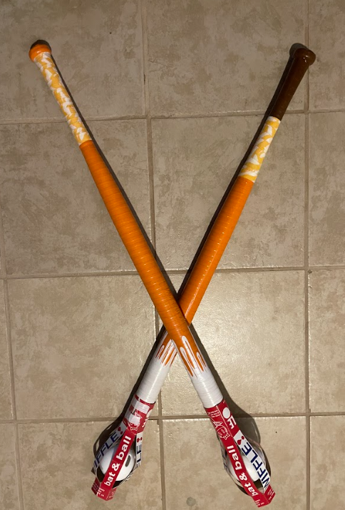 Creamsicle Wiffle Ball Bat