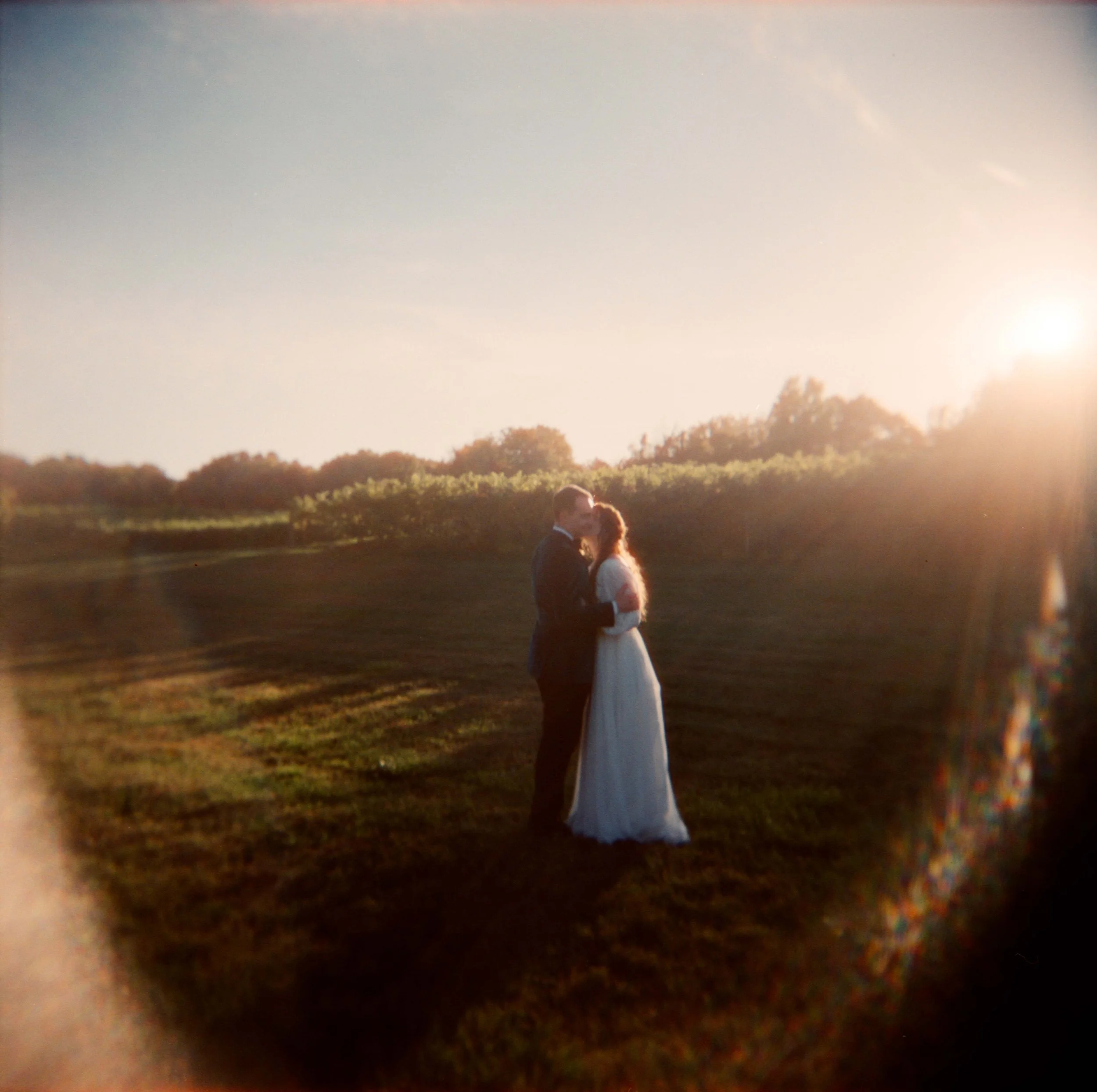 LBW100-wedding-couple-in-grass-sunset-holga.jpg