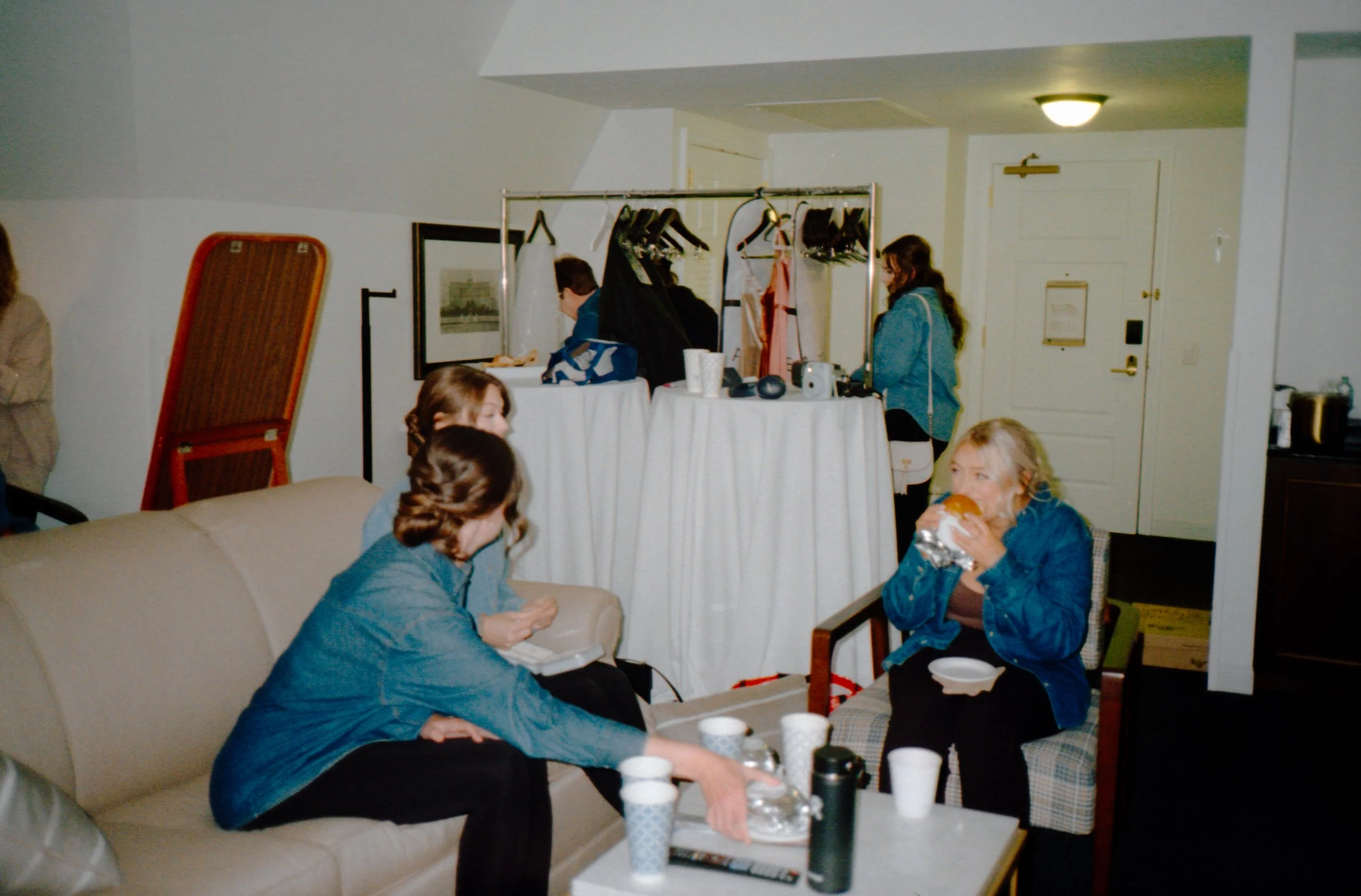 LBW8-women-in-denim-shirts-getting-ready-bridesmaids.jpg