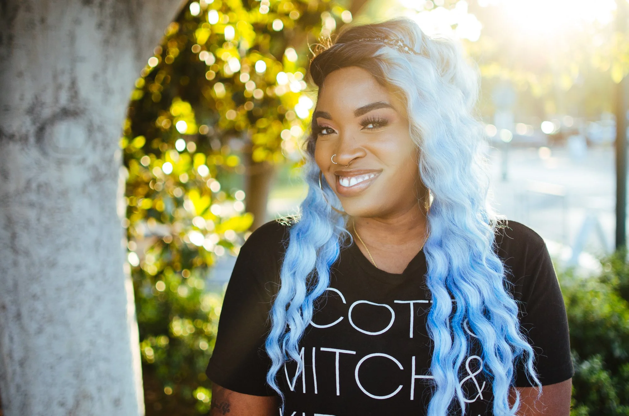 BT18-black-woman-blue-hair-sunset.jpg