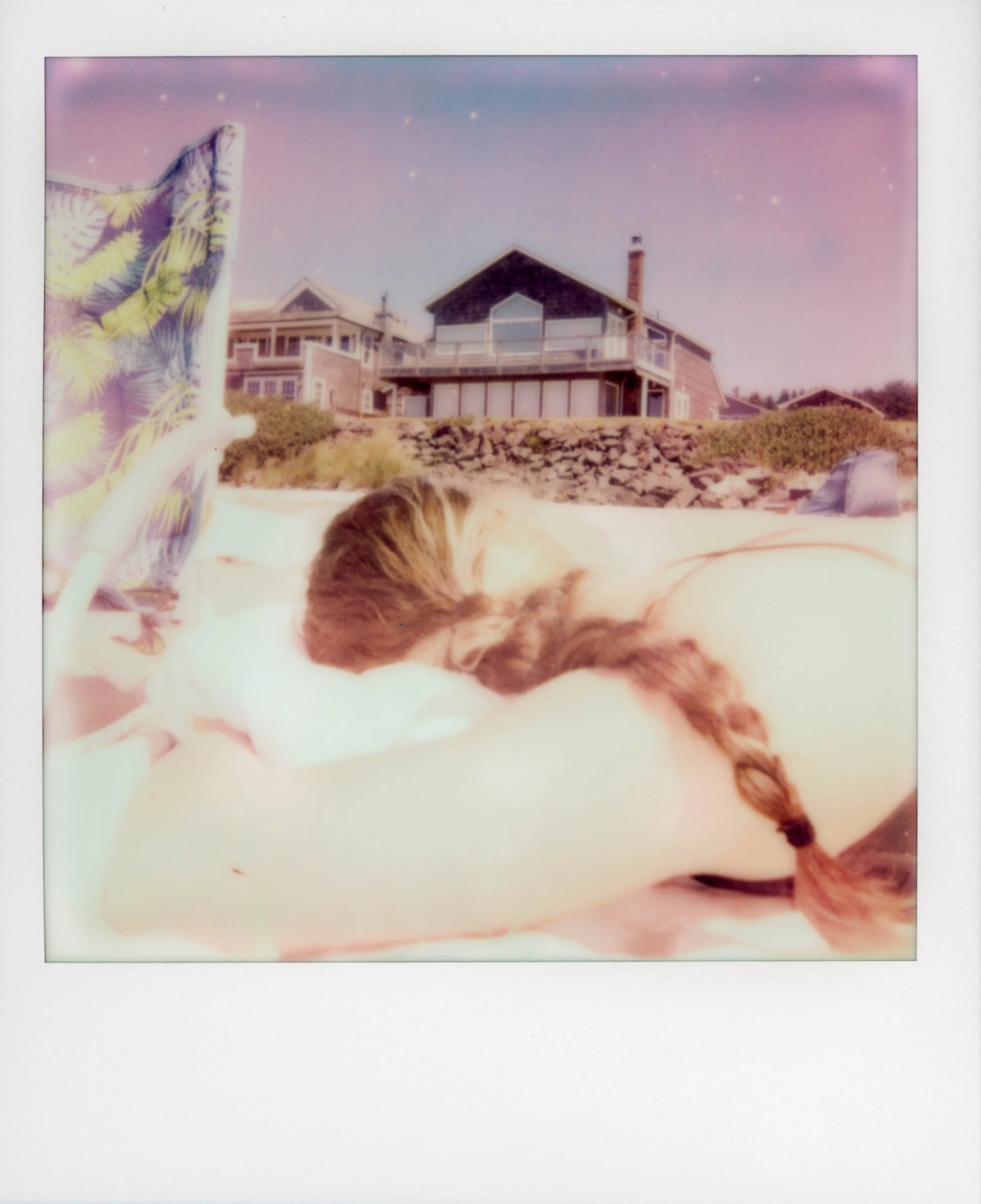 polaroid-woman-laying-on-cannon-beach.jpg