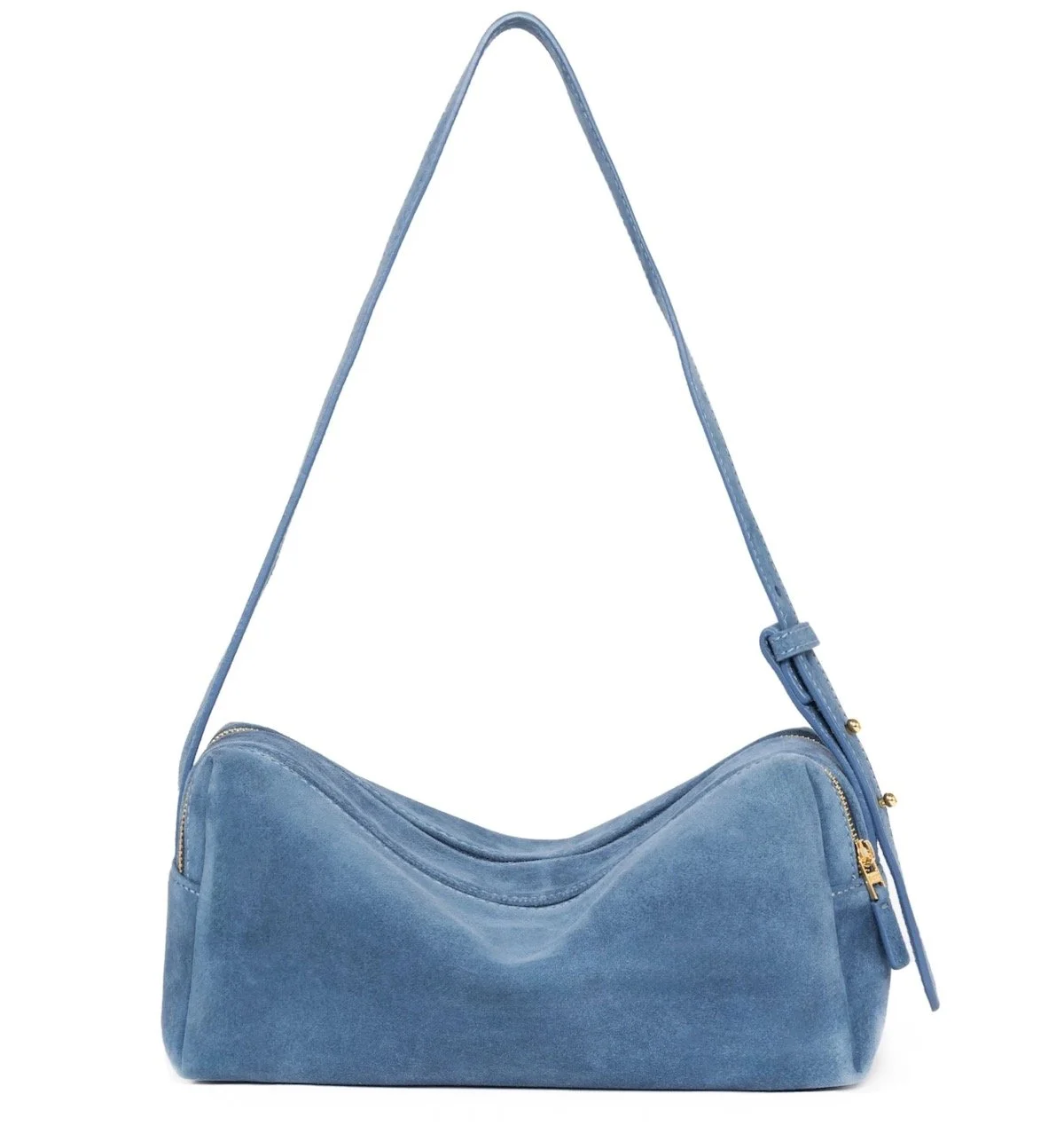 Elleme Trousse Suede Marine, $495 at Elleme