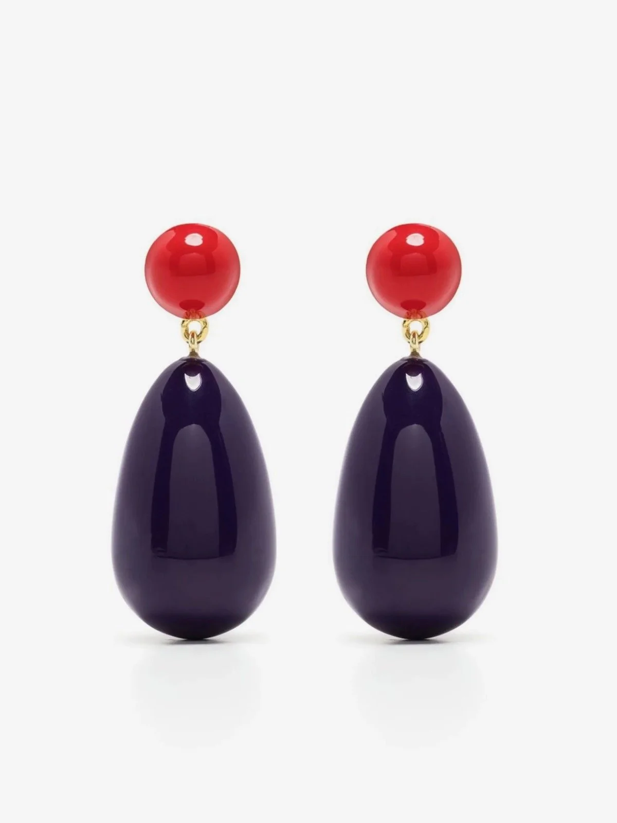 Eshvi Drop-Design Earrings, $235 at Farfetch
