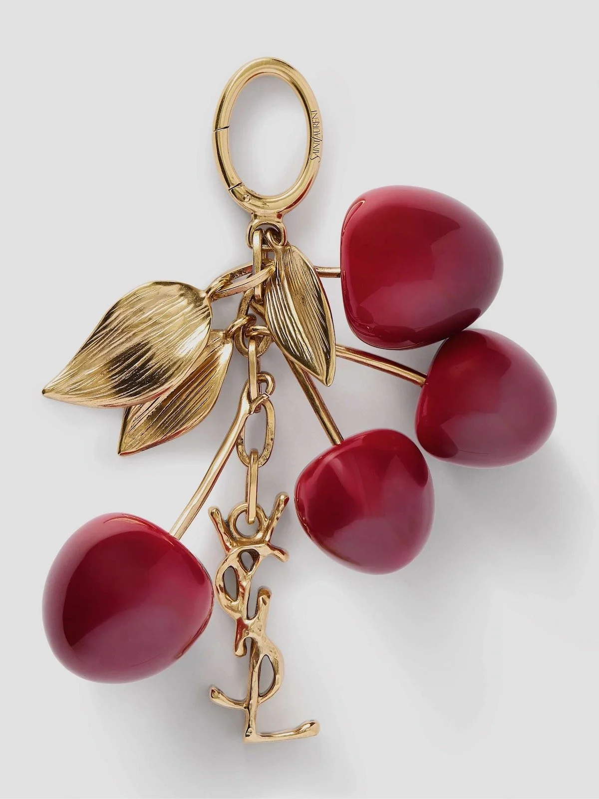 Saint Laurent Gold-Tone and Resin Keychain, $990 at Net-a-Porter