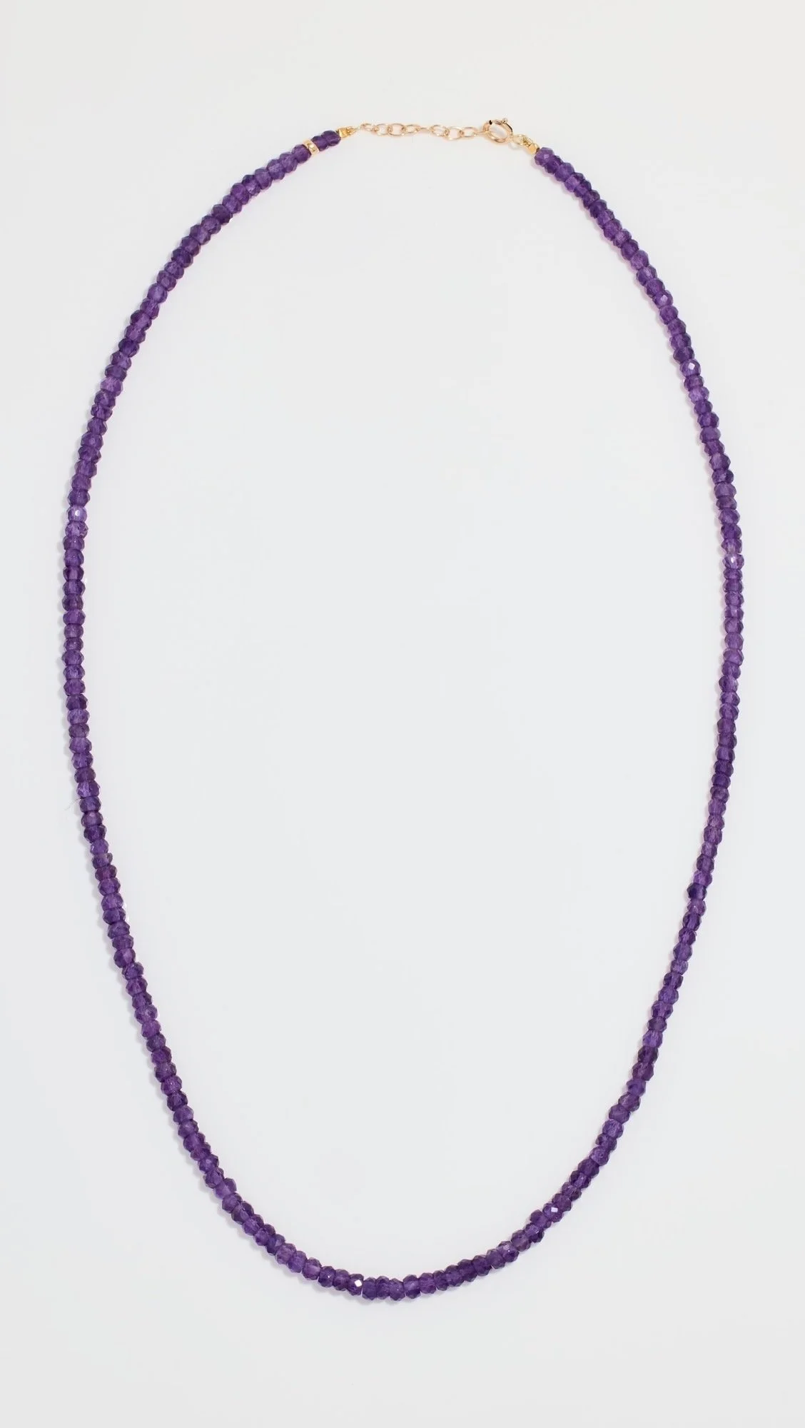 JIA JIA February Amethyst Beaded Necklace, $420 at Shopbop