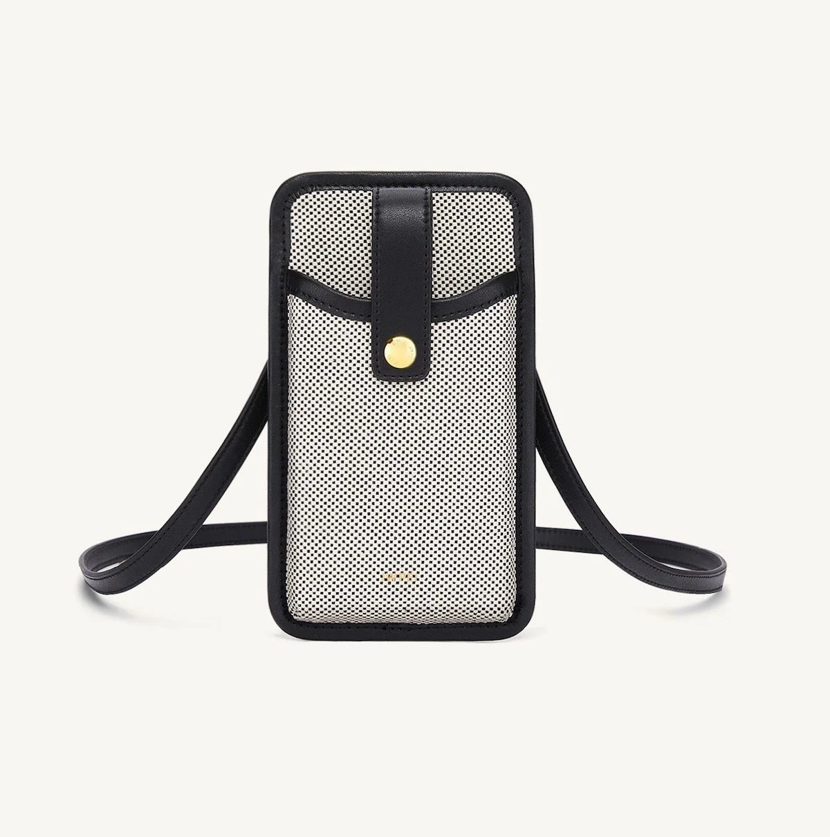JW PEI Aylin Canvas Phone Bag in Black, $50 at JW PEI