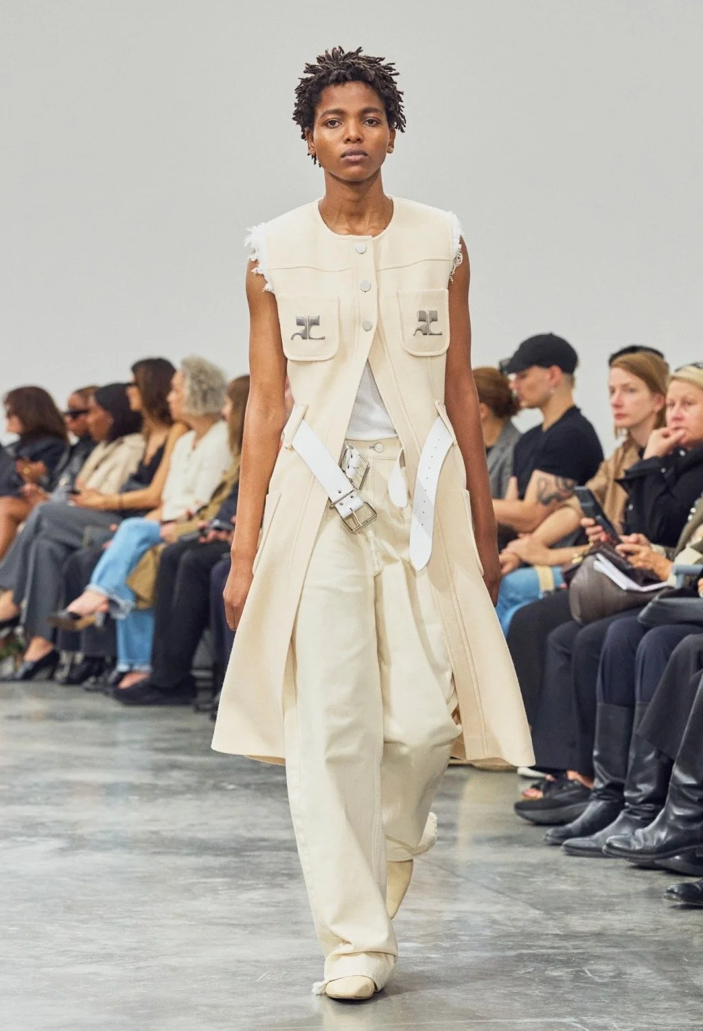 Various Stages of Undress

Courrèges Spring 2027

Image: Courtesy