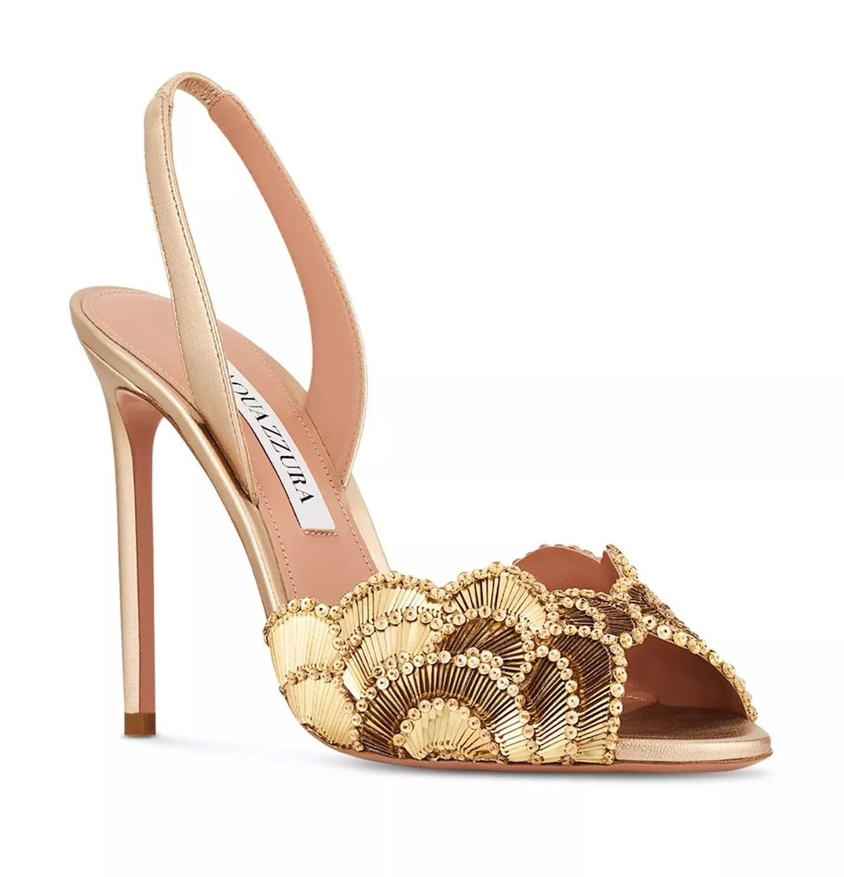 Aquazzura Soir 105 Sandals, $1,710 at Bloomingdale's
