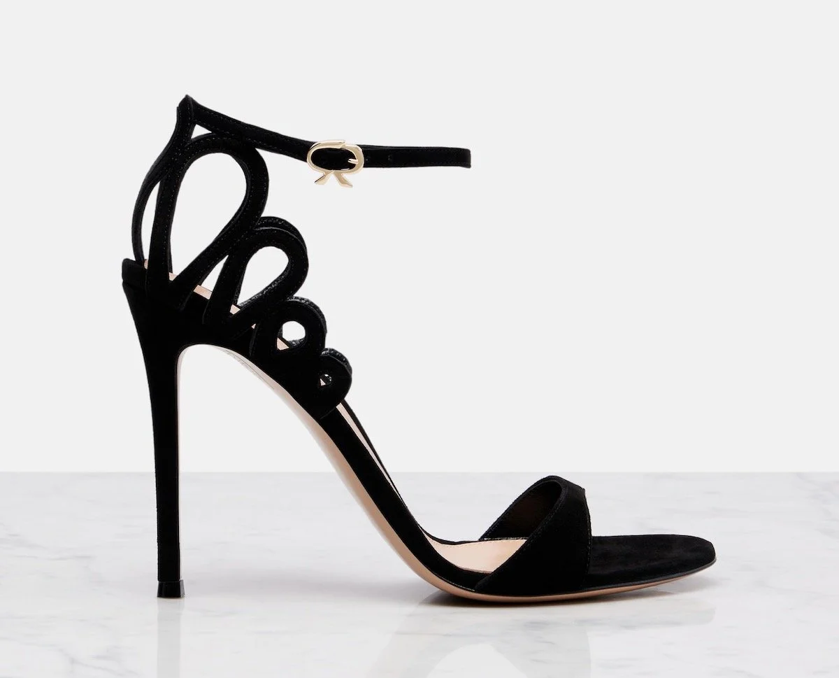 Gianvito Rossi 105 Suede Sandals, $766 at Mytheresa