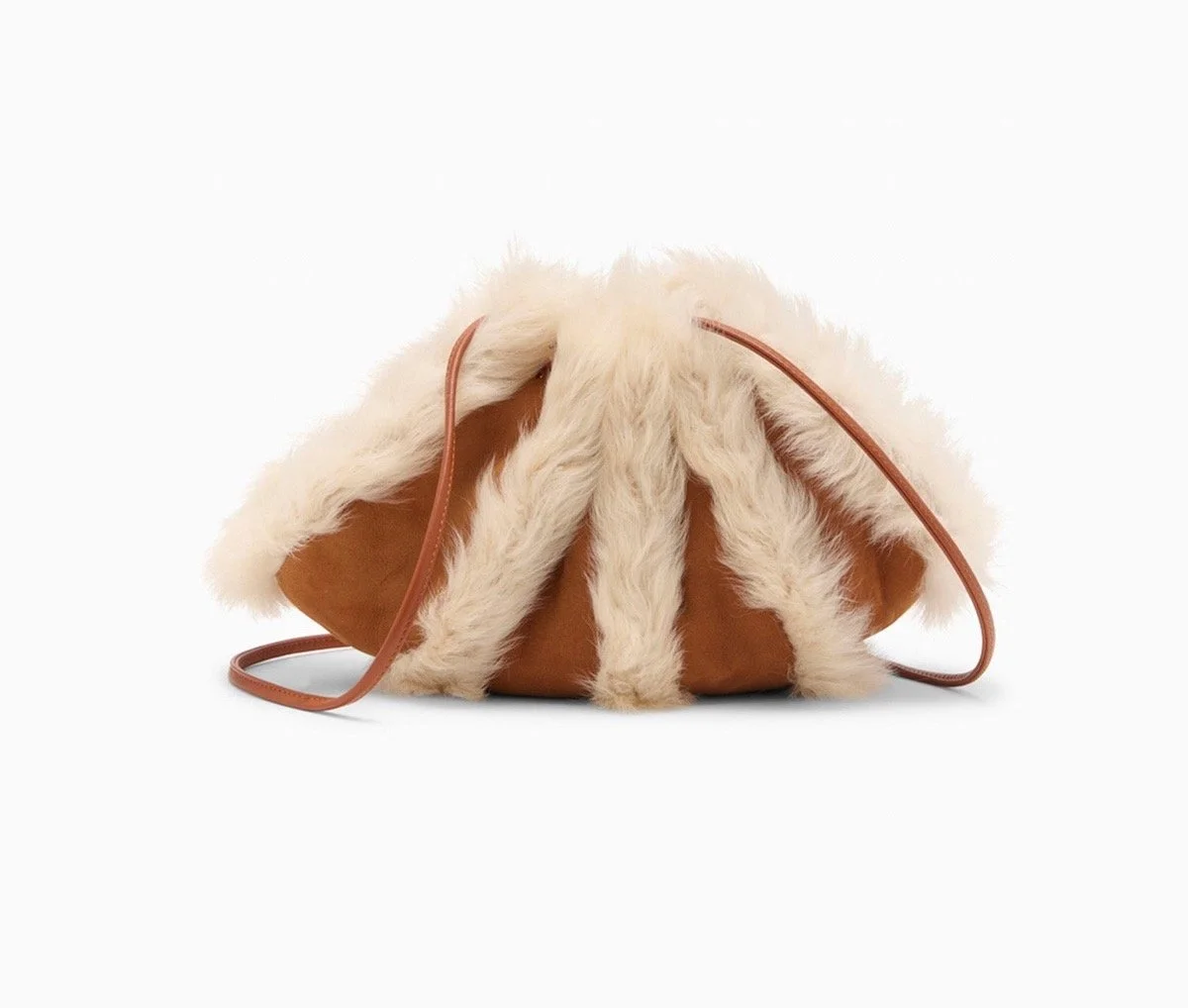 Ulla Johnson Adria Shearling Crossbody, $990 at Ulla Johnson