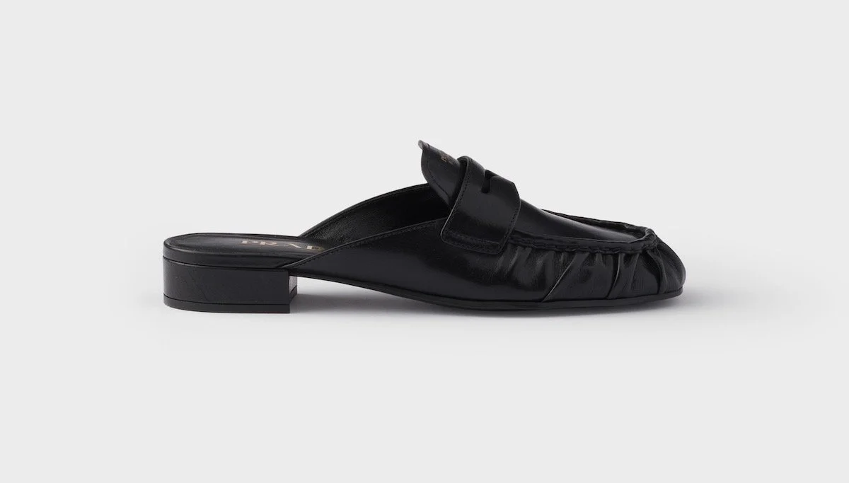 Prada Leather Mules, $1,170 at Prada