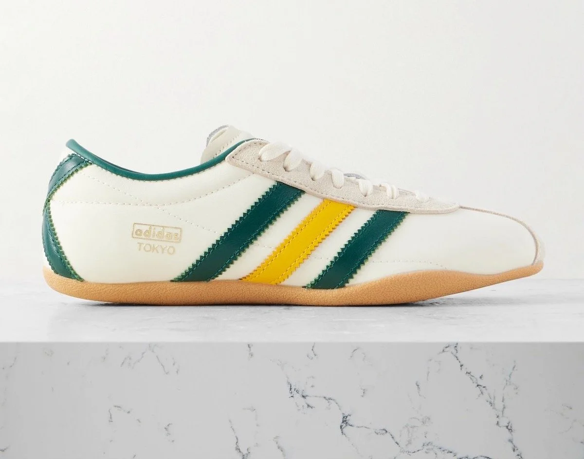 Adidas Originals Tokyo Suede and Leather-Trimmed Shell Sneakers, $90 at Net-a-Porter
