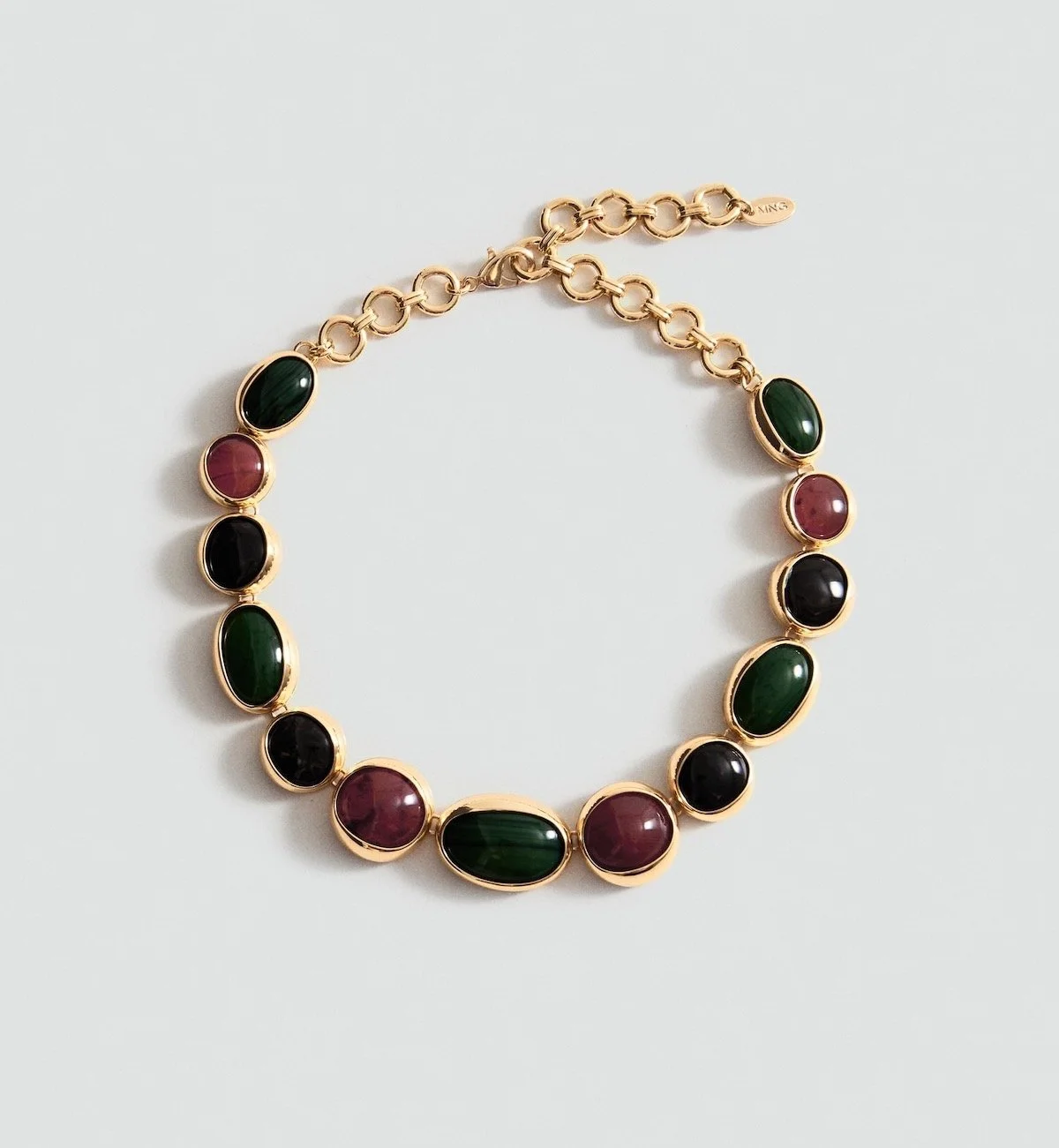 Mango Combined-Resin Bead Necklace, $59.99 at Mango