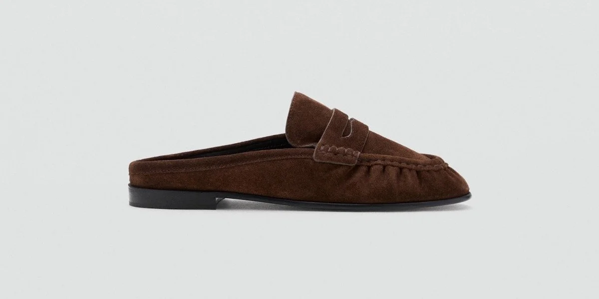 Mango Backless Suede Loafer, $129.99 at Mango