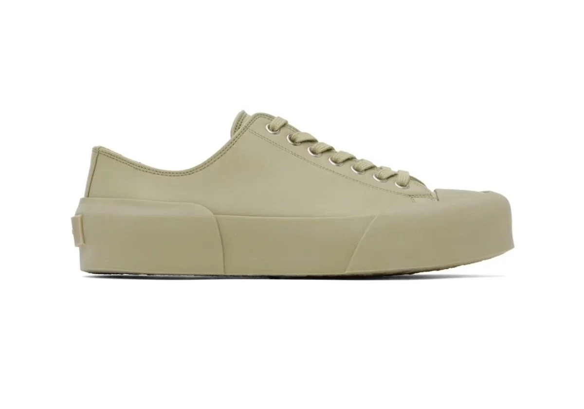 Jil Sander Green Low-Top Sneakers, $255 at SSENSE