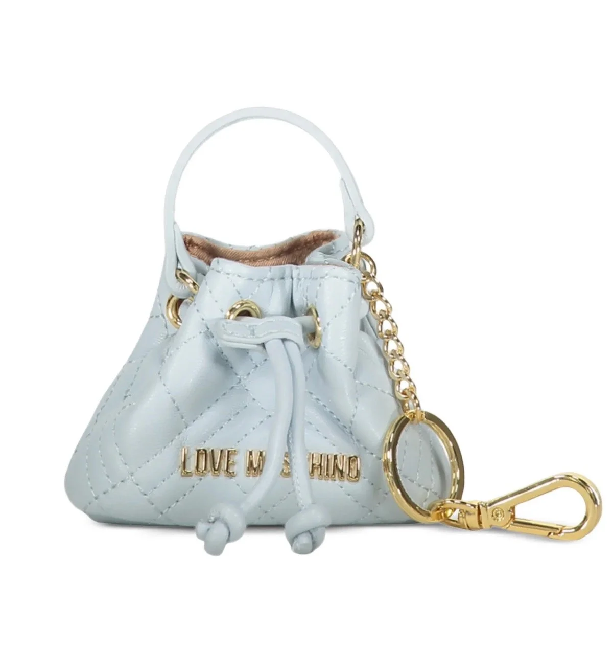 Love Moschino Quilted-Bag Keyring, $52 at Farfetch