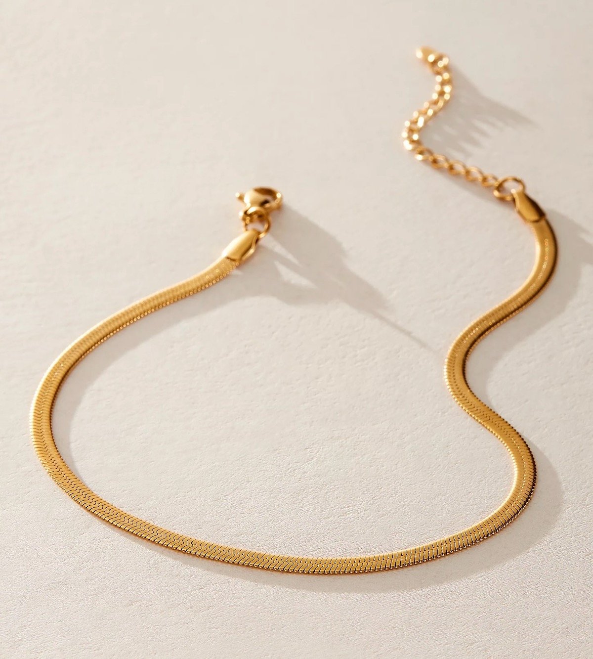 Brenda Grands Herringbone Anklet, $48 at Free People