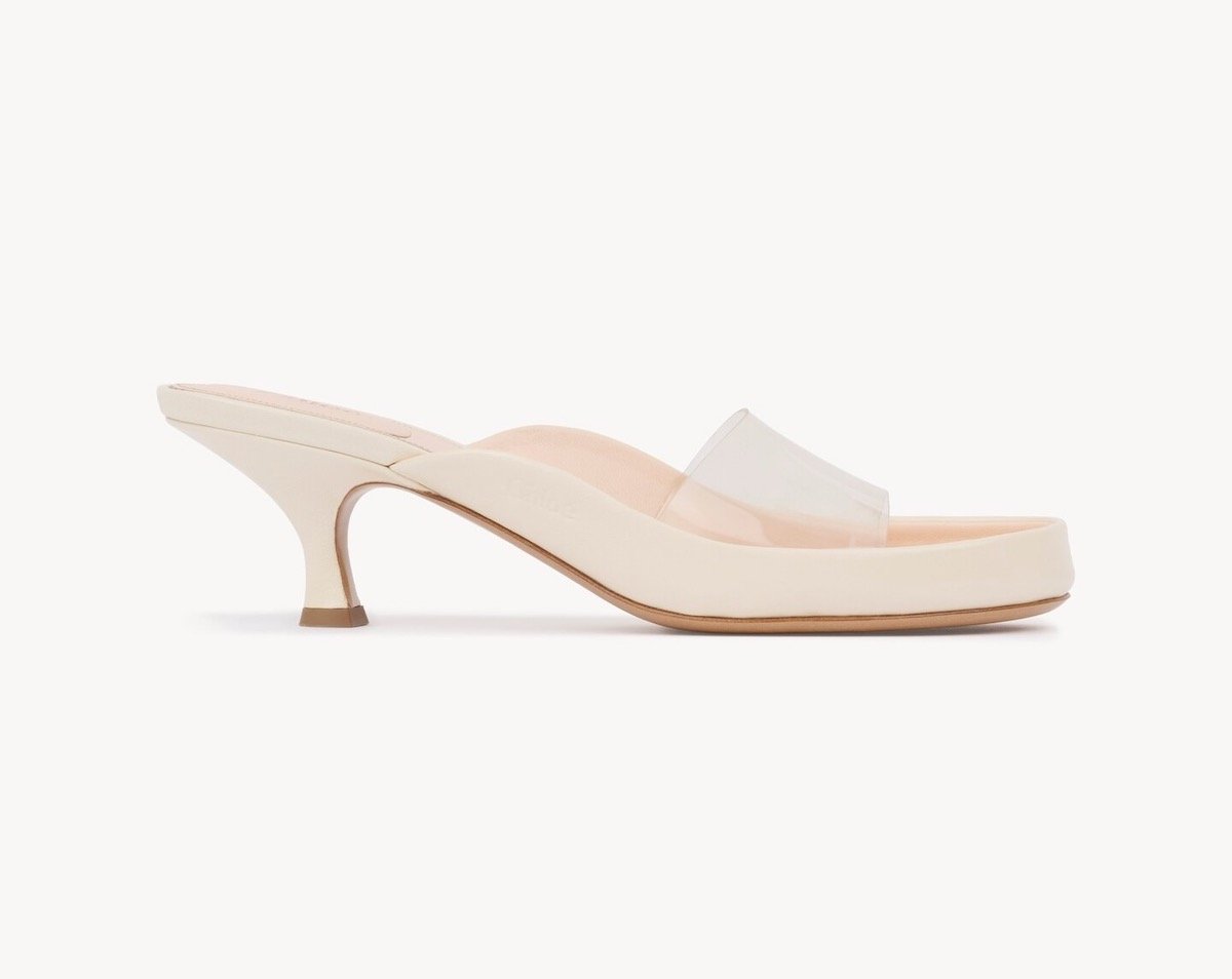 Chloe Junie Heeled Mule, $1,050 at Chloe