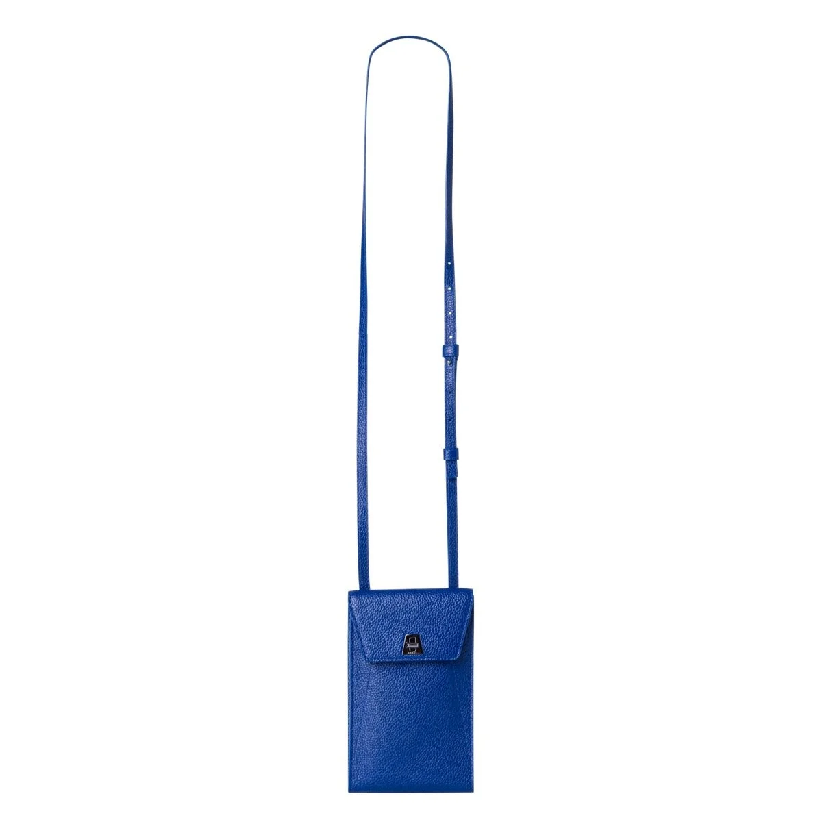 Akris Anouk Phone Pouch in Ocean, $835 at Akris