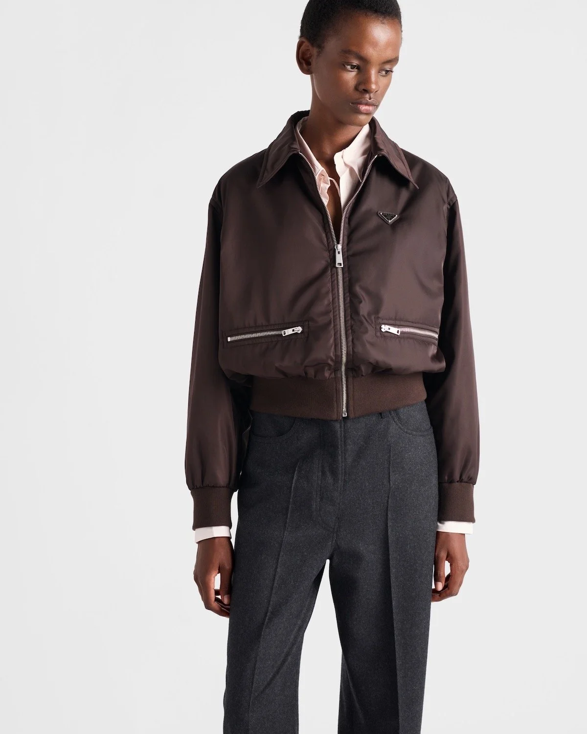 Prada Re-Nylon Blouson Jacket, $2,750 at Prada