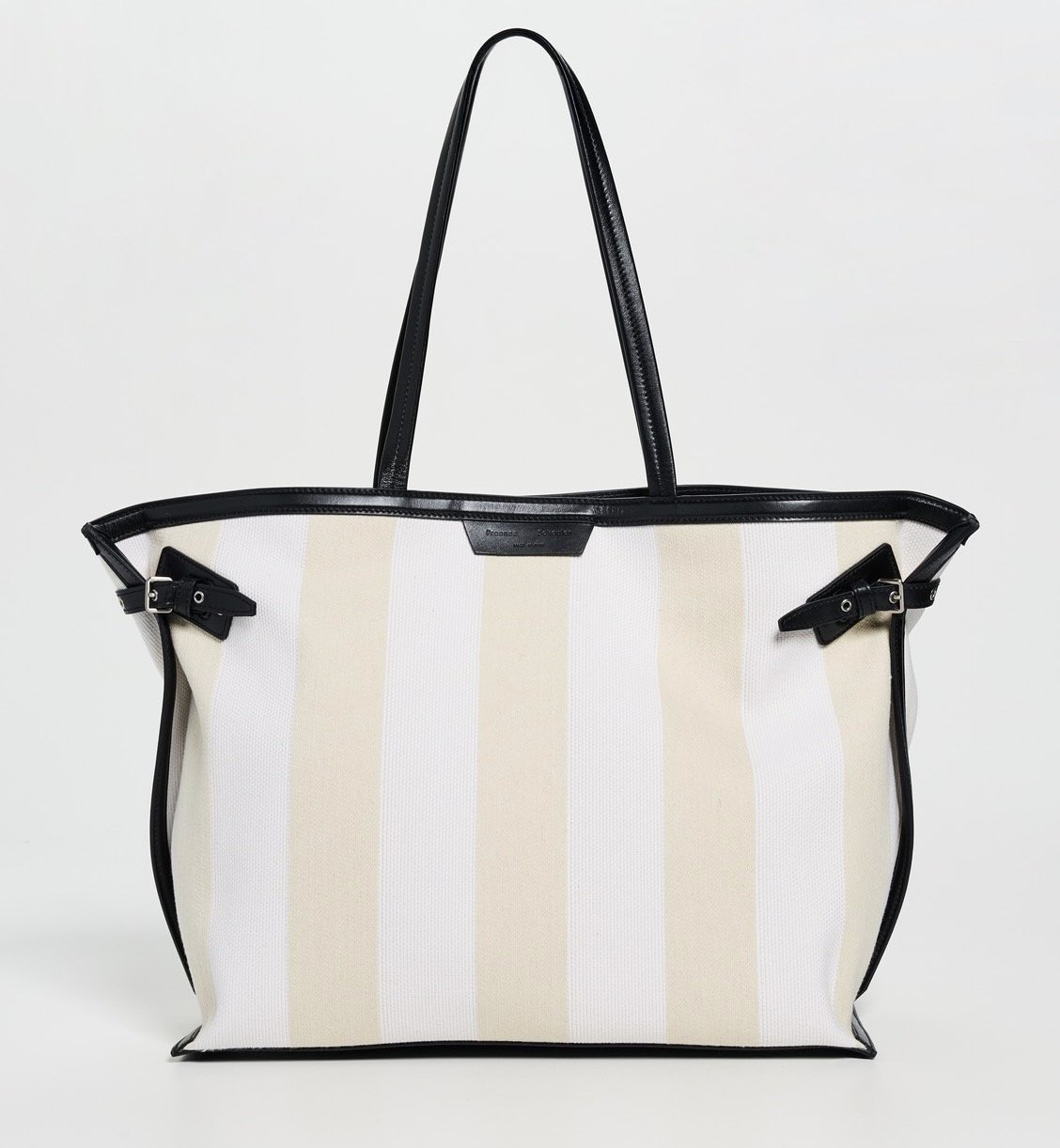 Proenza Schouler Days Carryall in Striped Canvas in Resin/White, $1,290 at Proenza Schouler