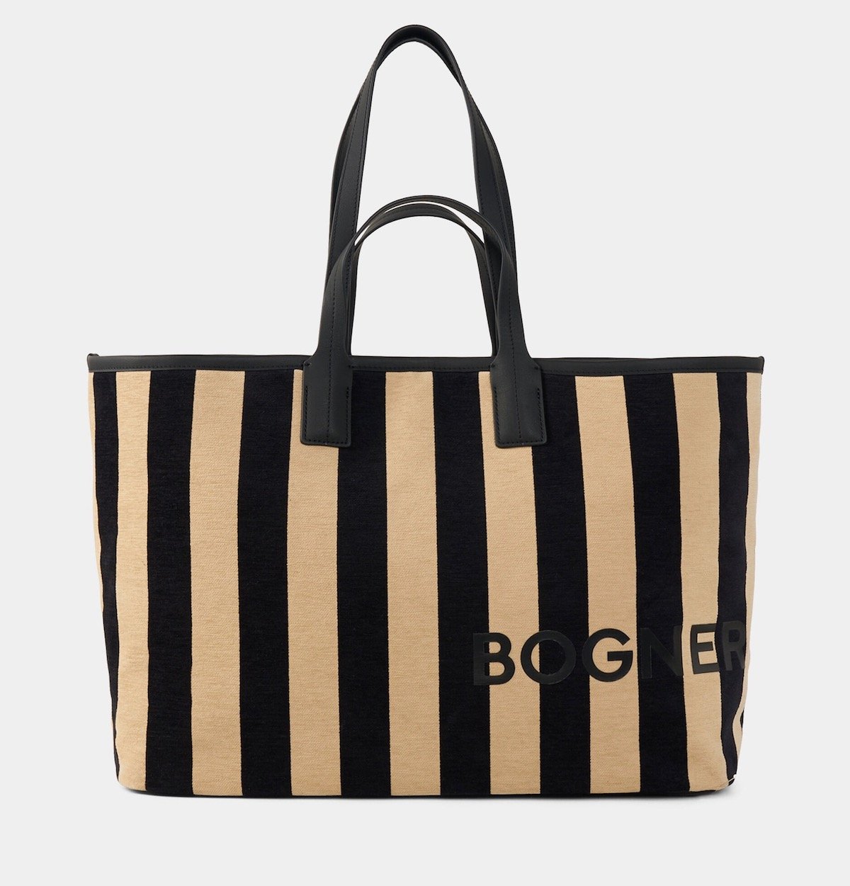 BOGNER Shopper Wiesen Neve Lotta in Black/Beige, $590 at BOGNER