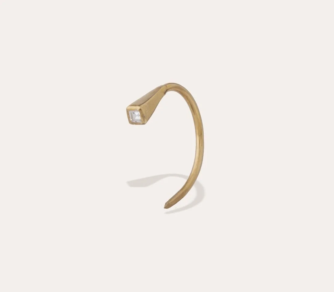 Completedworks A Midsummer Bird Yellow Gold and Diamond Single Earring, $410 at Completedworks