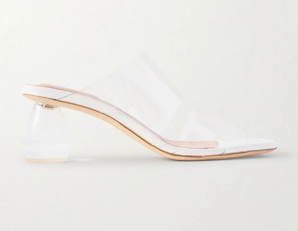 Simone Rocha Vinyl Mules, $695 at Net-a-Porter