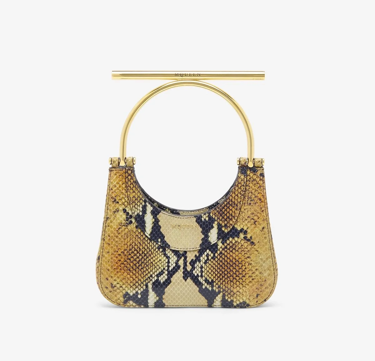 Alexander McQueen Mini T-Bar Bag in Brown, $3,100 at Alexander McQueen