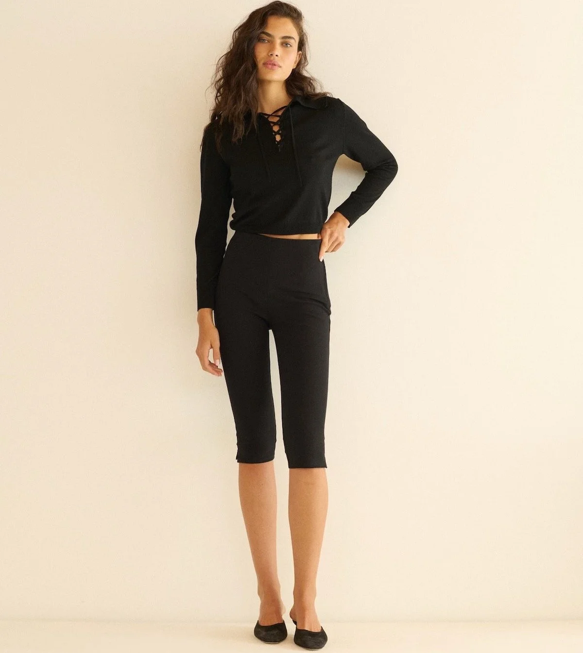 DÔEN Lula Capri Pant, $228 at DÔEN