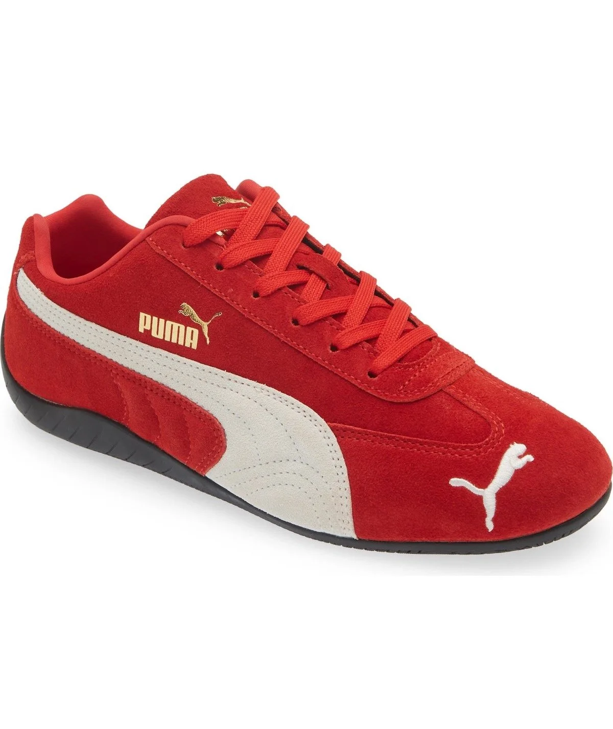 Puma Speedcat OG Sneaker in For All Time Red-Puma White, $100 at Nordstrom