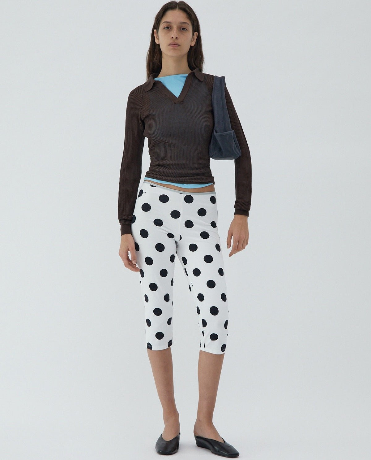 Paloma Wool Aneu Polka Dot Capri Leggings, $135 at Paloma Wool