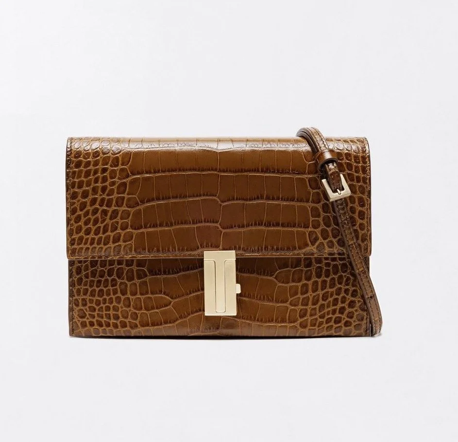 Tom Ford Tumbled Printed Crocodile Leather Mia Mini Bag, $1,790 at Tom Ford