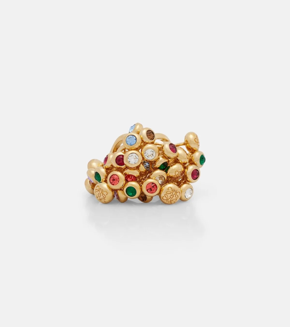 Loewe Push Pin Embellished Ring, $1,350 at Mytheresa