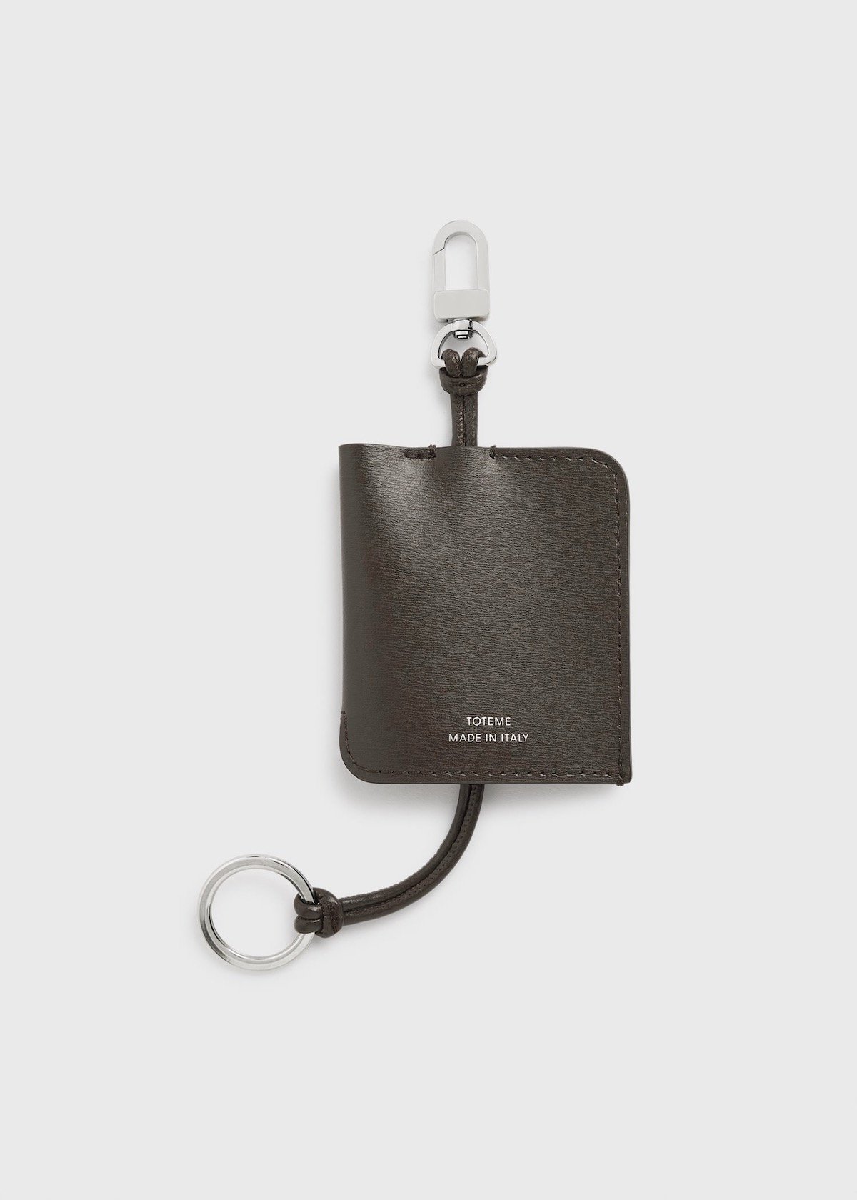 TOTEME Leather Keyring Bark, $150 at TOTEME