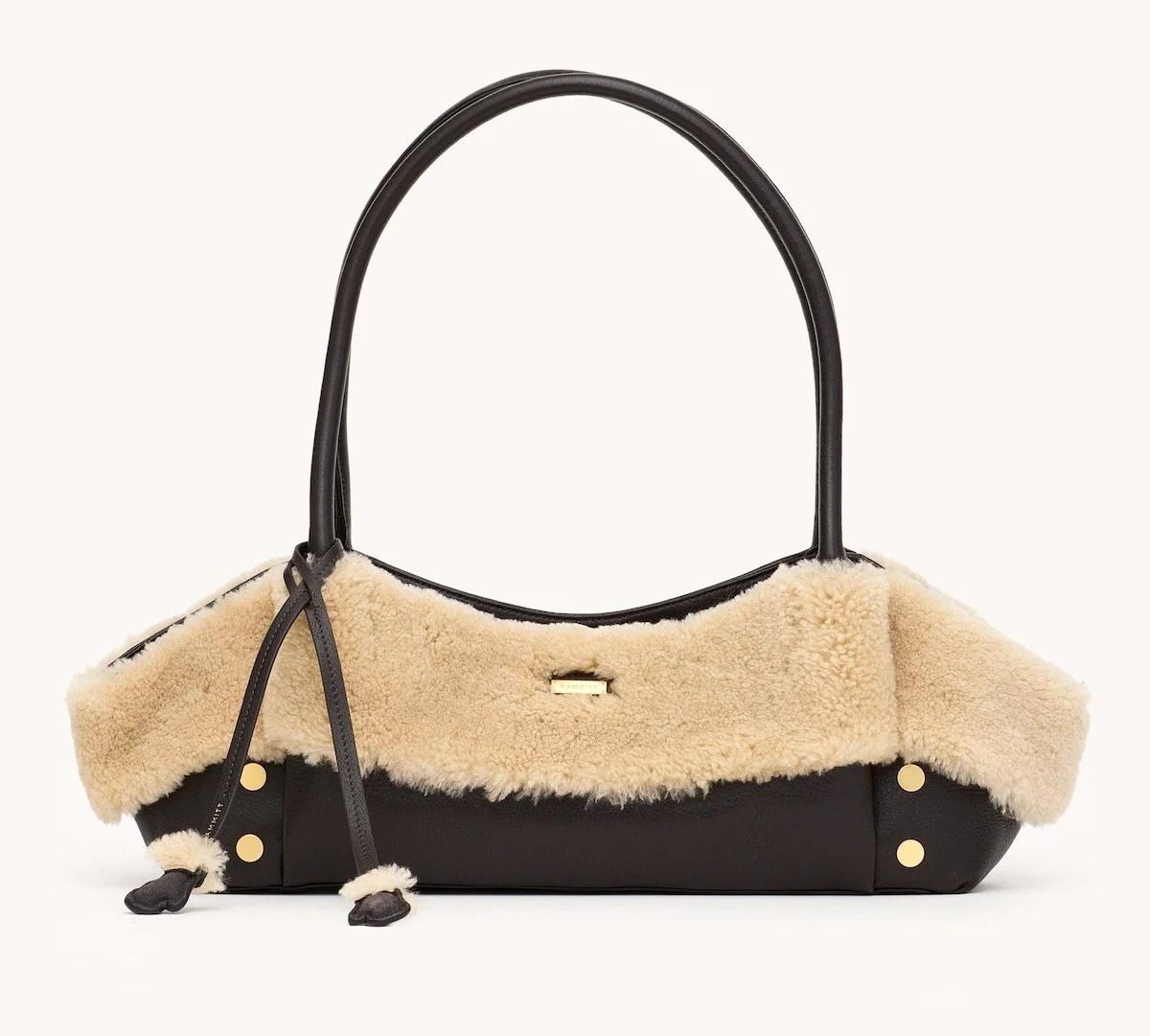 Hammitt Paul Short in Sundance Shearling/Brushed Gold, $825 at Silver Sage Lifestyle