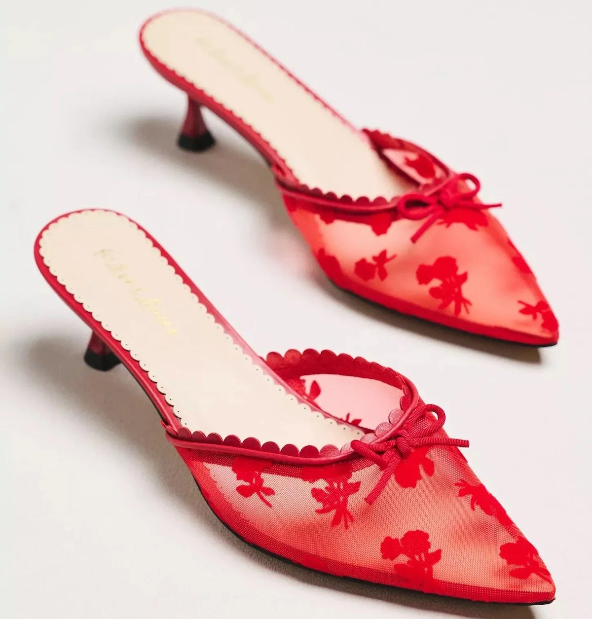 For Love & Lemons Sylvie Mule Heels, $189 at Anthropologie